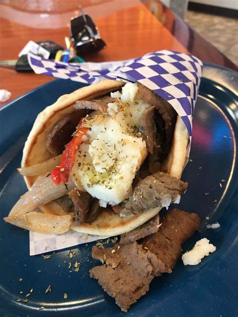 Gyro city grill - Jan 29, 2018 · Got the Lamb Beef Gyro Plate. By and large a very good experience except for a couple things as compared to all the wretched kebabs and gyros houses in The City. The meat was quite well done but not dried out, still trying to figure this one out because well done usually equates to dried out. 